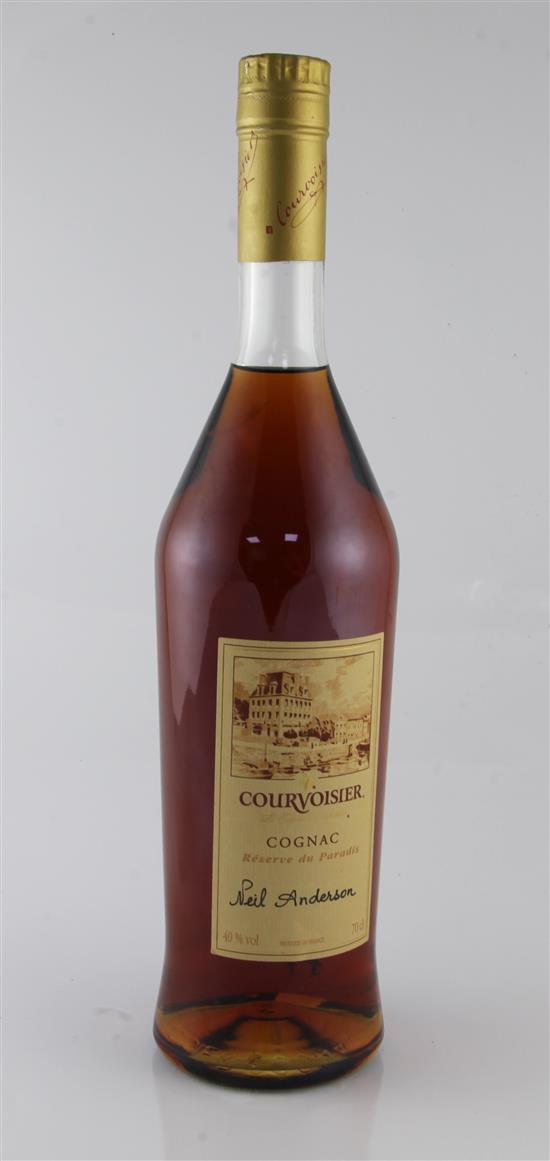 One bottle of Courvoisier Le Cognac de Napoleon Reserve du Paradis.